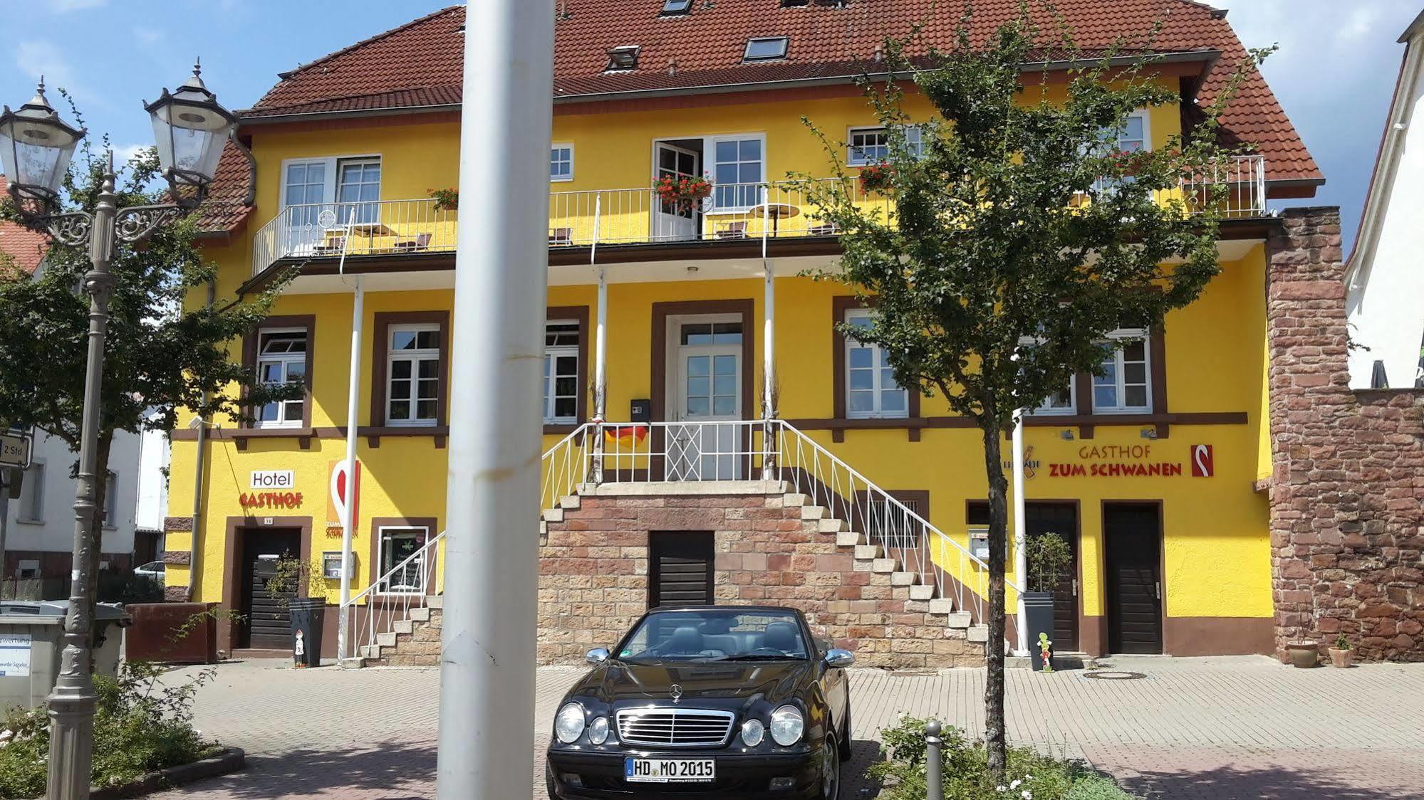 Hotel Zum Schwanen Leimen  Bagian luar foto